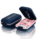 DUBSTAR Small Pill Cutter, Pill Cutter Splitter for Small and Tiny Pills, Portable Pretty Pill Cutters for Large Pills, Cuts Vitamins Tablets for Purse Pocket (Pill Cutter, Blue)