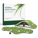 2 Boxes Herbal Balance Patch, Plant-Based Ingredients, Comfortable Adhesive Design, Easy Topical Use (40PACHES-Box)