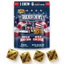 YouChews Trucker Chews, Energy Bites – 150mg of Caffeine, No Jitters Grab-and-Go Energy Chews, Individually Wrapped Portable Energy Support for Long Hauls and On-the-Road Drivers, 4 Counts
