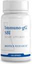 Biotics Research Ultimate Immuno- gG ® SBI, Complete Gut Health and immun Support, Dairy Free, Immunoglobulin Koncentrat for Immunitet og forbedret fordøjelsesstøtte, Gut- Friendly, Allergen Free.