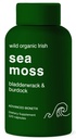 Organic Irish Sea Moss Capsules, Raw Wildcrafted Seamoss Enhanced w / Bladderwrack & Burdock Root Capsules 120 Total Pills Antioxidant Pakket. Prebiotic Superfood, Thyroid Support