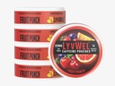 LyvWel 225mg Caffeine Pouches, Guarana-Powered Energy Pouches, Nootropic Pouches, Nicotine Free Pouches & Tobacco-Free (5 Pack, Fruit Punch)