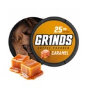 Grinds Coffee Pouches | Caramel Flavor | 3 Cans | Brew-Free Coffee Alternative | 18 Pouches Per Can