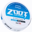 Zoot Pouches | Ultra Focus & Energy Blend | Cool Mint - 20 Pouches | 50mg Caffeine, Alpha GPC, L-Tyrosine, L-Theanine | 1 Pack | Made in USA