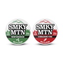 SMOKEY MOUNTAIN Wintergreen & Cinnamon Fire Herbal Caffeinated Pouches - Tobacco-Free and Nicotine-Free - 2 Pack