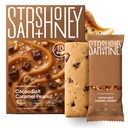 Stars + Honey Protein Bars- Cacao Salt Caramel Peanut,15g Protein, 2g Sugar, w/ Collagen Keto Friendly Snack - Gluten, Dairy, & Soy Free - High-Protein Snacks for Energy & Recovery-10 pack