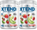 Scivation XTEND Sport BCAA Powder Strawberry Kiwi Splash - Electrolyte Powder for Recovery & Hydration with Amino Acids - 30 Servings,(Pack of 2)