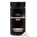 Pentadecanoic Acid, C15:0 Supplement, Supports Metabolic Health & Boosts Energy, Non-GMO - 80 Capsules