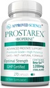 Godkendte Science Prostarex - Prostata supplement - Saw Palmetto, 1200mg Beta- sitosterol, Bioperine - 270 kapsler - 3 måneders forsyning