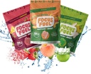 FocusFuel Energy Chews – Trial Size Variety Sample Pack (9 Servings) – 100mg Caffeine + Alpha GPC + L-Theanine + B12, Magnesium – Peach, Green Apple, Strawberry Lemonade Flavors – No Crash or Jitters