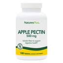 NaturesPlus Apple Pectin - 500 mg, 180 Tablets - Natural Fiber Supplement - Vegetarian, Gluten Free - 180 Servings