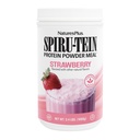 NaturesPlus SPIRU-TEIN, Strawberry - 2.4 lb, Pack of 2 - Plant-Based Protein Shake - Non-GMO, Vegetarian, Gluten Free - 64 Total Servings