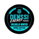 Energy Pouches, Fast-Acting Caffeine + Nootropic Boost, Sugar-Free & Tobacco-Free, Made in USA, Valhalla Winter Wintergreen, 1-Pack