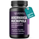 Akkermansia Muciniphila 1 Billion TFU - Prebiotic and Postbiotic for Gut & Digestive Health - GLP-1 Nutritional Support - Non-GMO and Gluten Free Akkermansia Supplement for Digestion - 30 Servings
