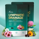 Lymphatic Drainage Supplements, 480 Softgels, Lymph System Support Supplement for Women & Men, 21-in-1 Herbal Blend with Echinacea, Dandelion, Burdock, Bromelain, Calendula, Turmeric & More, 2 Bag