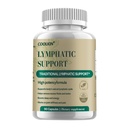 Natural Lymphatic Drainage Supplement – Supports Lymphatic Cleanse, Fluid Balance & Debloating – 90 Herbal Capsules with Dandelion & Burdock Root