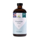 ENTEGRO Flourish Original Liquid Probiotic & Postbiotic Supplement - Glass | 11 Live Cultures | Gut & Digestive Health for Women, Men & Kids | Organic, Vegan, Allergen Free | USA Made | 16 fl oz
