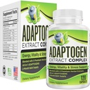 2-Month Adaptogens Extract/Complex 9-in-1 | Adaptogenic Formula | Men & Women | Adaptogen Supplements | 120 Capsules