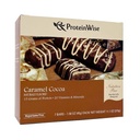 PROTEINWISE Nutrition Bar, High Protein, Vitamins and Minerals, Weight Loss Friendly Healthy Snack, 7/Box (Caramel Cocoa)