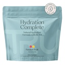 TRU Supplements Hydration Complete BCAA, Plant Based Amino Acids + Pink Himalayan Salt, Electrolytes & L-Carnitine, Vegan, Zero Calories, No Artificial sweeteners, 24 Servings, Passion Fruit