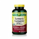 Turmeric Curcumin Supplement with Organic Ginger Powder 500 mg, Tumeric Capsules, 250 Vegetarian Count.