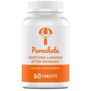 Parachute - Smoother Landings After Drinking | DHM and Milk Thistle Blend | Supplement to Promote Alcohol Metabolism and Support Liver Health | 60 Tablets