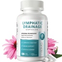 iMATCHME Lymphatic Drainage Supplements for Lymph System Support, Detox & Cleanse, Liver Health,Fluid Balance, Immune Support, Natural Herbal Blends with Echinacea, Liposomal Glutathione, 120 Capsules