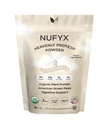 NUFYX® Family Owned Protein Powder, Organic Plant-Based, Made with 100% USA Grown Peas, 18g Protein for 90 Calories, Only 2 Ingredients, Digestive Support (Simply Plain, 40 Scoops)