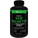 ML Naturals Saw Palmetto 2,000mg, 240 Capsules | With Octacosanol & Maca, Per Serving, Non-GMO