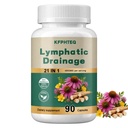Lymphatic Drainage Capsules,Immune & Lymph System Support,90 Capsules | Puffiness Relief for Women & Office Crowds, Boost Smooth Lymph Flow,Supports Fluid Balance