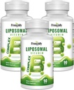 Aktiv B Complex Liposomal B Vitaminer med Plus Cholin Inositol høj potens B Complex B1, B2, B3, B5, B6, Biotin, Folate, B12 Methylcobalamin - Understøtter energi og hjerne sundhed - 270 Softgels