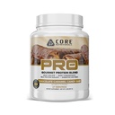 Core Nutritionals PRO Gourmet Protein Blend | Whey Protein Blend | with MCTs & Digestive Enzymes | Sustained Release Protein & Recovery Support | 27 Servings (Chocolate Caramel Candy Bar)