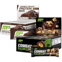 MusclePharm Combat Sport Bar Bundle - Chocolate Chip Cookie Dough & Chocolate Cake Flavors, High Protein, Fuel Performance, Combat Cravings, 20g Protein, 5g Fiber, 12 Bars