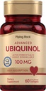 Piping Rock Ubiquinol 100mg | 60 Softgels | Active Form of CoQ10 | High Absorption Supplement | Non-GMO, Gluten Free
