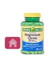 Spring Valley - Magnesium Citrate 100 mg, Rapid-Release, 100 Capsules + STS Sticker.