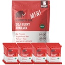 Mammoth Bar Goji Berry Trail Mix Mini Bar - Mini Organic Snack Bar Packed with 4g Protein. Made with Goji Berries, Almonds, Pistachios, Sunflower Seeds & Egg White Protein. Paleo • Gluten Free • Raw - 16 Mini Bars