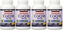 Kirkland Signature urglw, COQ10 300 mg 100 Softgels (Pack of 4)