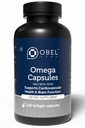 obel Purified Omega 3 | 2000 mg Fish Oil Capsules | 120 Softgels | 60 Day Supply | 3rd Party Tested | Heavy Metal Free | Wild Caught Anchovies | Quality Source of Omega 3 |