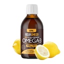 Triple Strength Omega 3 Fish Oil Supplements (2980mg), Wild Caught Fishoil, High EPA & DHA Liquid Fish Oil Omega 3 with Vitamin D, 2000mg EPA and 650mg DHA, 7.60floz (225ml), Lemon Flavor