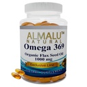 Almalu Omega 369 Omega 3-6-9 Softgels (Flaxseed Oil) – 130 Capsules