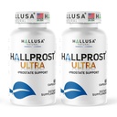 Hallusa Natural HALLPROST Ultra Prostate Health Urinary Tract & Bladder Support, Saw Palmetto Blend 1166mg* Reduce Frequent Urination, Balance DHT, Prostate Health Supplement for Men, 120 Capsules