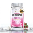 KTT Probiotics for Women, 100 Billion CFU, 11 Strains, Vaginal & Gut Health Support, Daily Feminine Microbiome Balance, Delayed Release, Shelf Stable, Non-GMO, Gluten Free, 60 Capsules