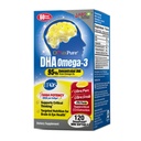 LABO Nutrition OmaxPure DHA Omega 3 Fish Oil - IFOS Certified High Strength rTG Fatty Acids Supplement with EPA - Supports Brain Health, Visual Function & Maternal Wellness - 120 Mini Softgels