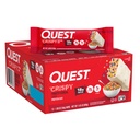 Quest Nutrition Crispy Protein Bar, Fruity Cereal Flavor, 18g Protein, 1g Sugar, 2g Net Carbs, Low Sugar, 12 Count