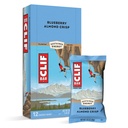 Clif Bars - Energy Bars - Blueberry Crisp - Made with Organic Oats - Plant Based Food - Vegetarian - Kosher (2.4 Ounce Protein Bars, 12 Count)