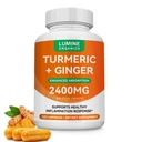 Turmeric Curcumin Supplement | 2400mg Turmeric Extract with 95% Curcuminoids with Bee Propolis, Ginger, MCT Oil, Fat Soluble Vitamin C, & Black Pepper - 105 Capsules (1PCS)