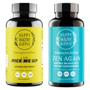 Happy Healthy Hippie Zen Again Cortisol Manager & A Little Pick Me Up Natural Energy Pills