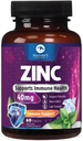 Zinc Supplements 40mg - 40mg of Zinc is the NIH's Safe Upper Daily Limit for Women & Men - Best Zink Supplement for Immune Support, Antioxidant, Skin Health, Gluten Free, Bottled in USA - 60 Caplets