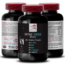 Nitric oxide supplements for men - NITRIC OXIDE BOOSTER - physical activity, training support, energy formula, muscle recovery, power booster, fitness focus, strength formula 1 Bottle 60 Tablets