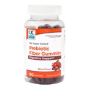 Quality Choice Prebiotic Fiber Gummy Supplement for Digestive Health - Berry Flavored Fiber Gummies, 90 Count Bottle with 30 Days Supply, for Daily Recommended Fiber